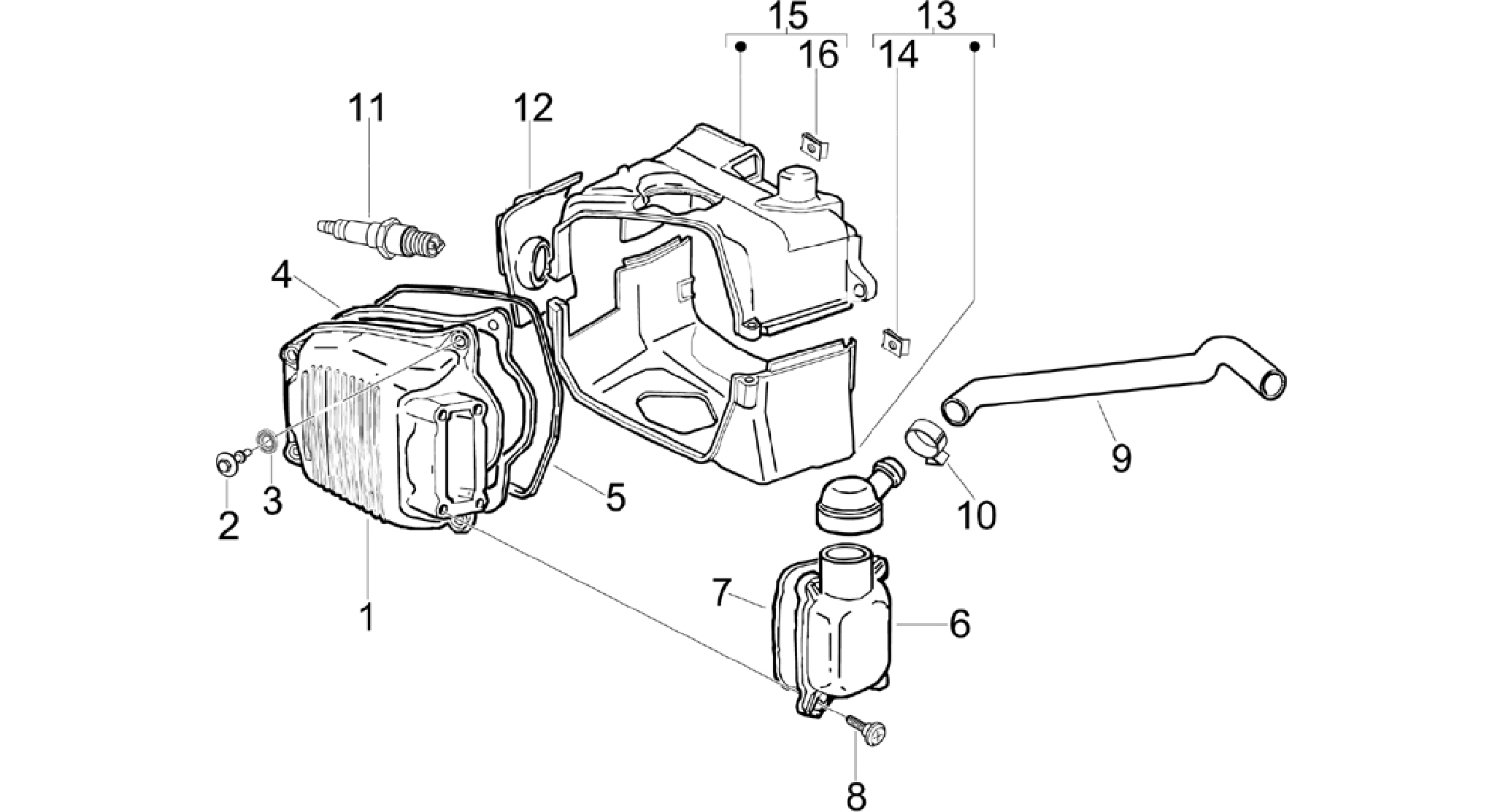 Cylinder head cover