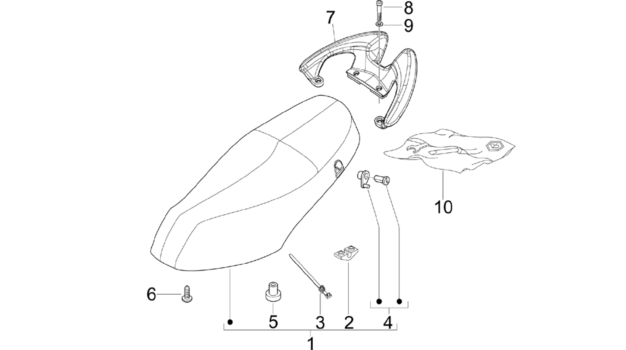 Saddle/seats
