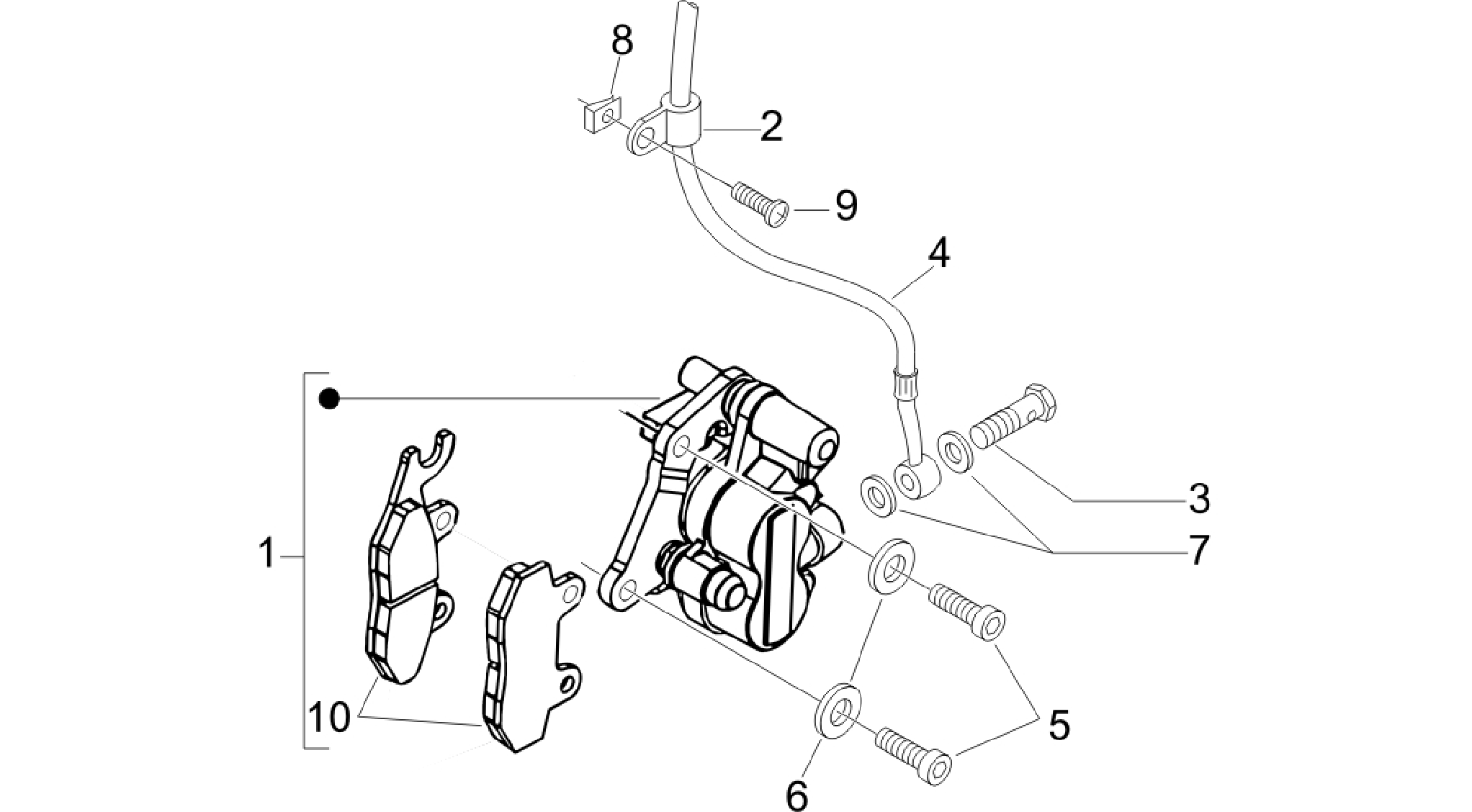 Brakes pipes - Calipers