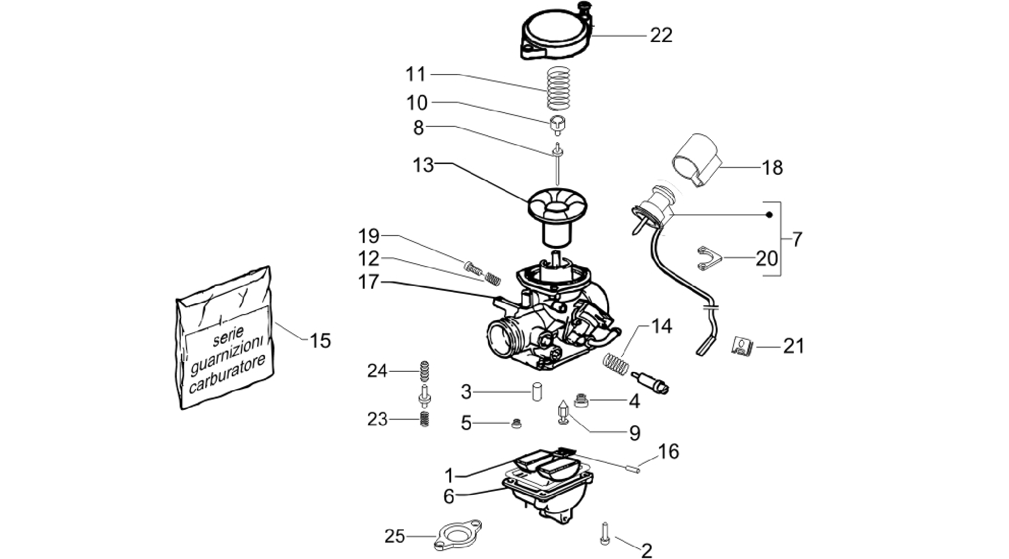 Carburetor's components