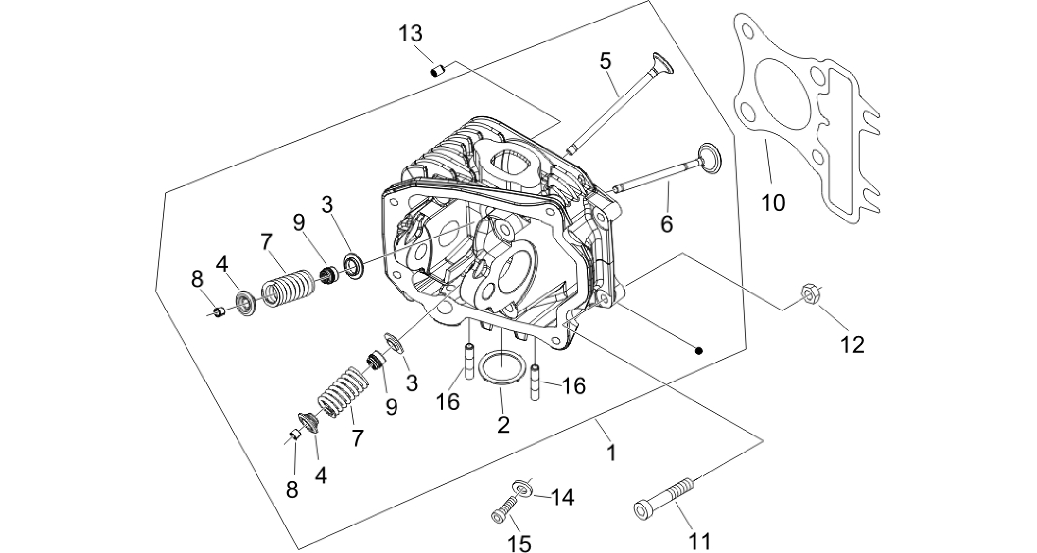 Head unit - Valve