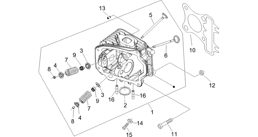Head unit - Valve