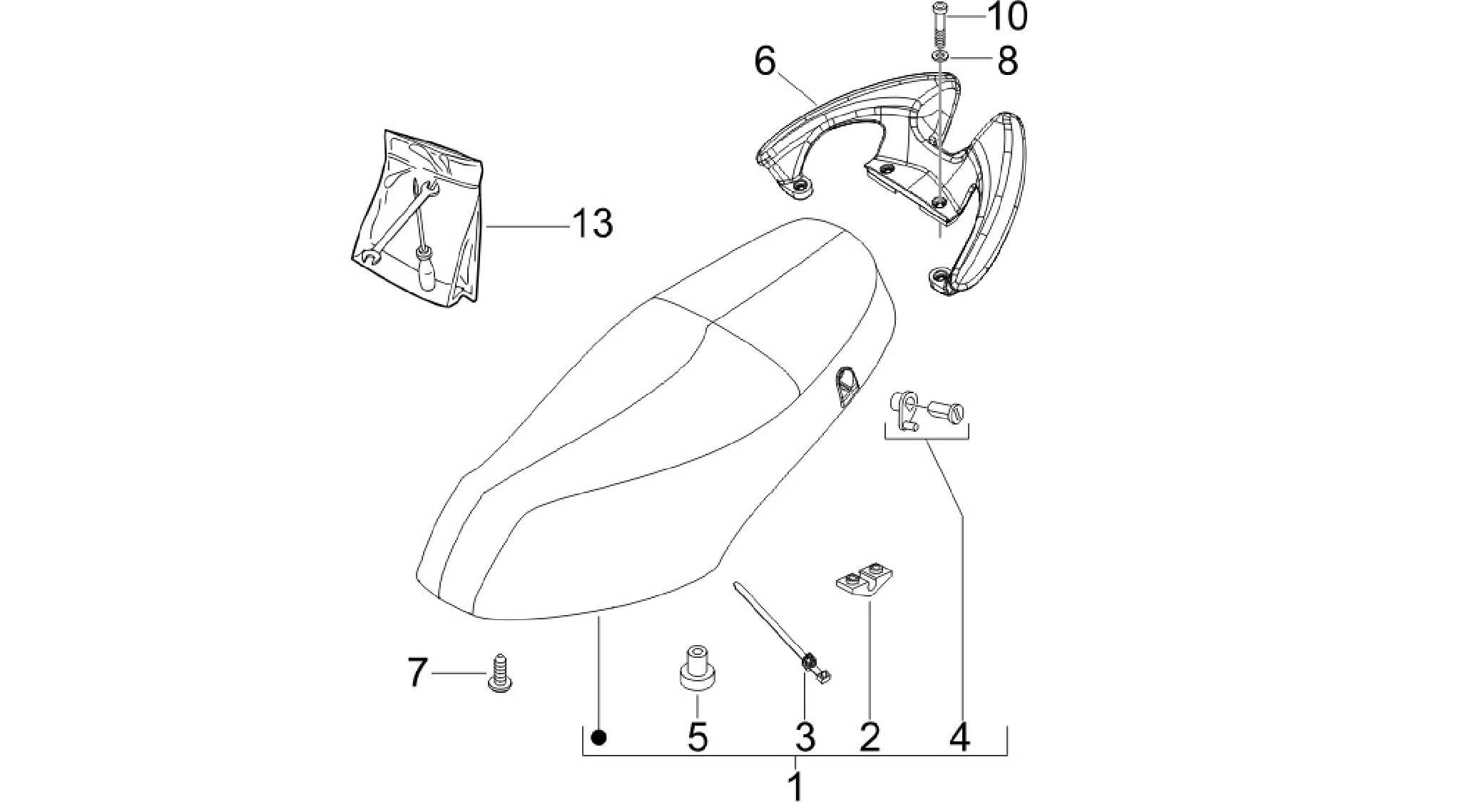 Saddle/seats
