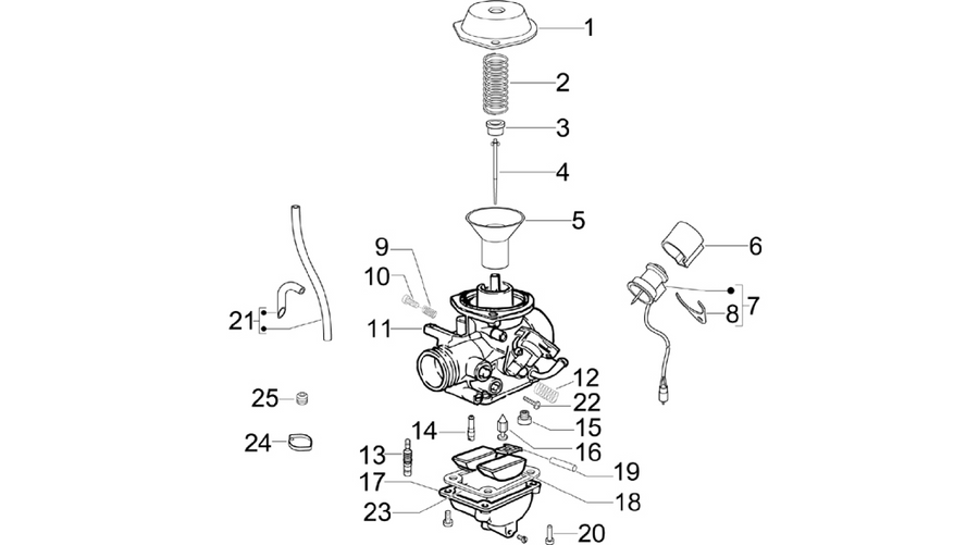 Carburetor's components