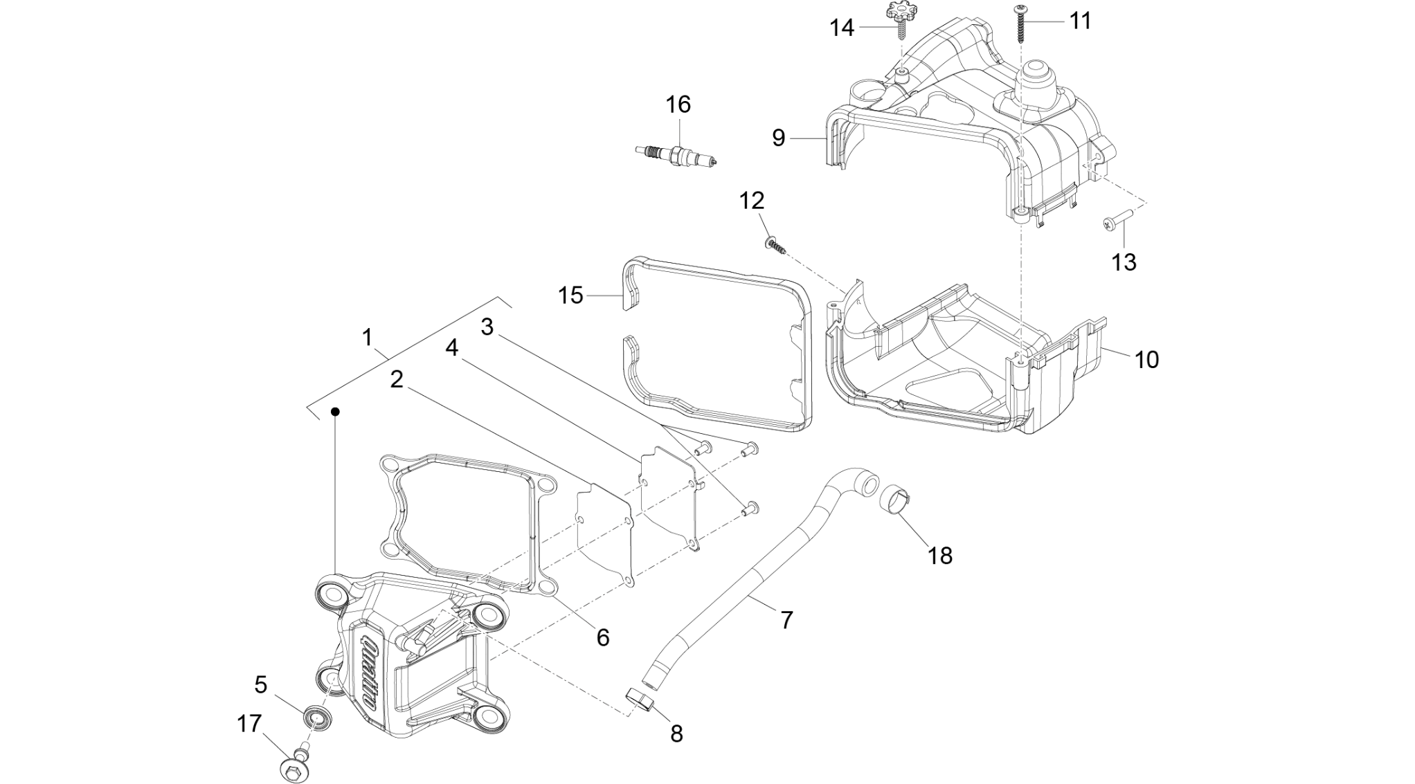 Cylinder head cover