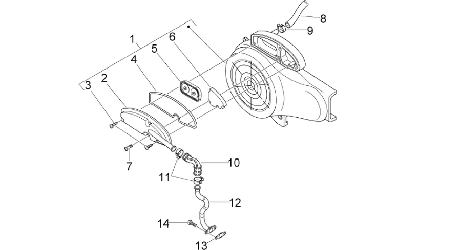 Secondary air box