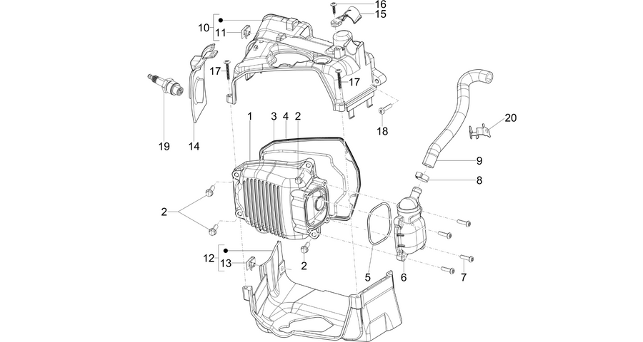 Cylinder head cover