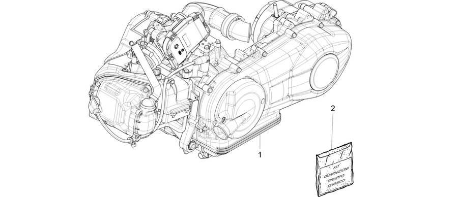 Engine, assembly