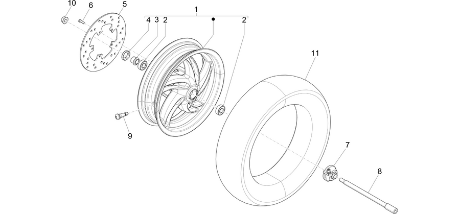 Front wheel
