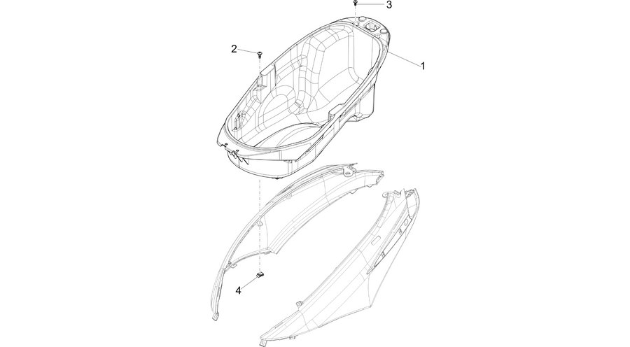 Helmet huosing - Undersaddle