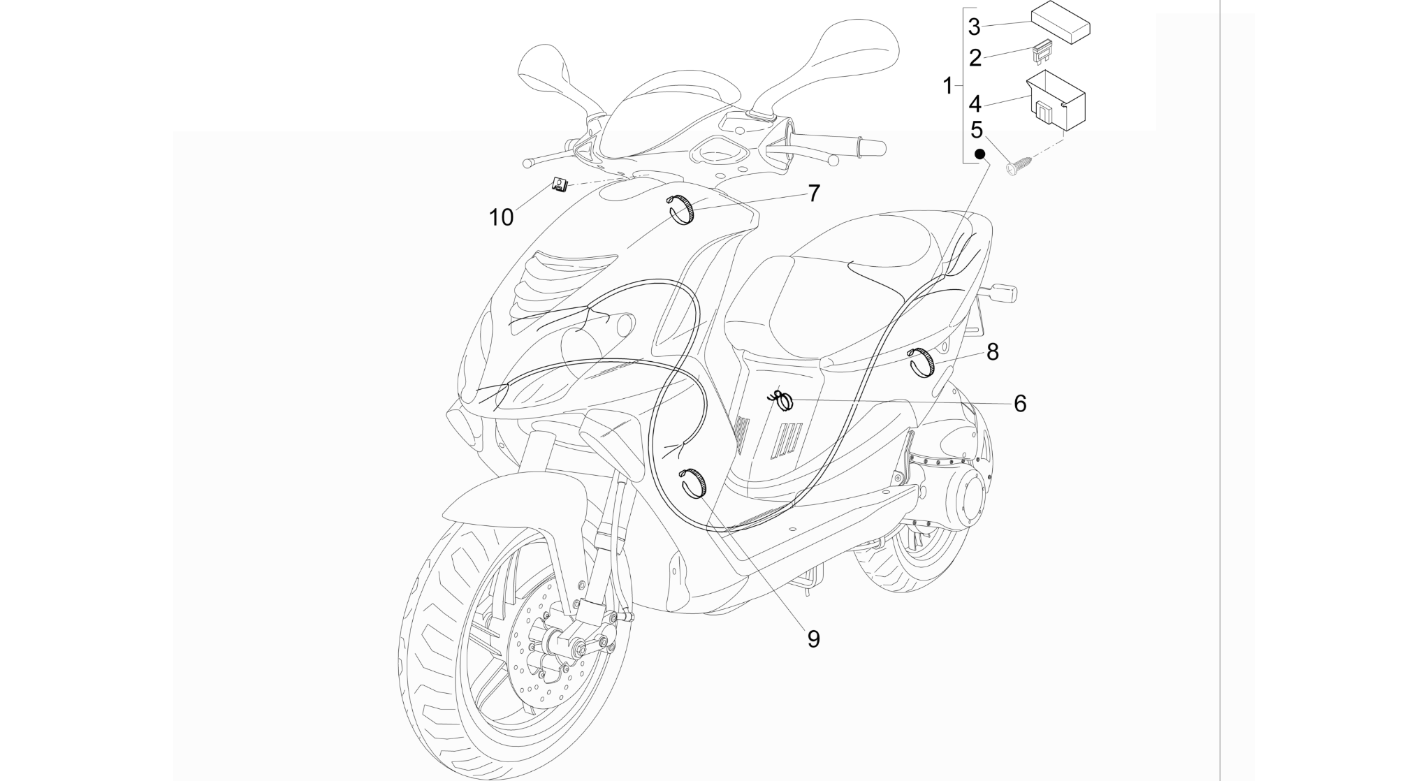 Main cable harness