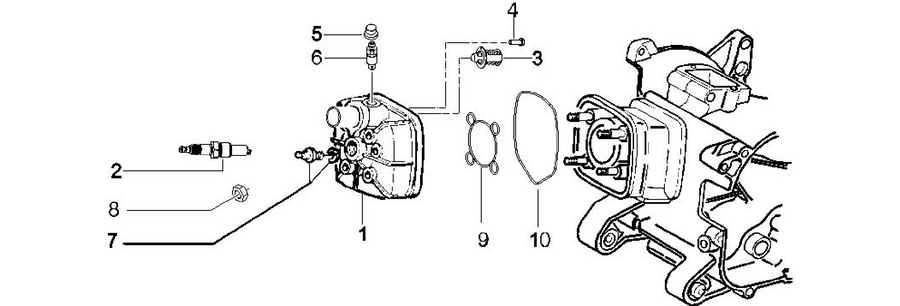 Cylinder head cover