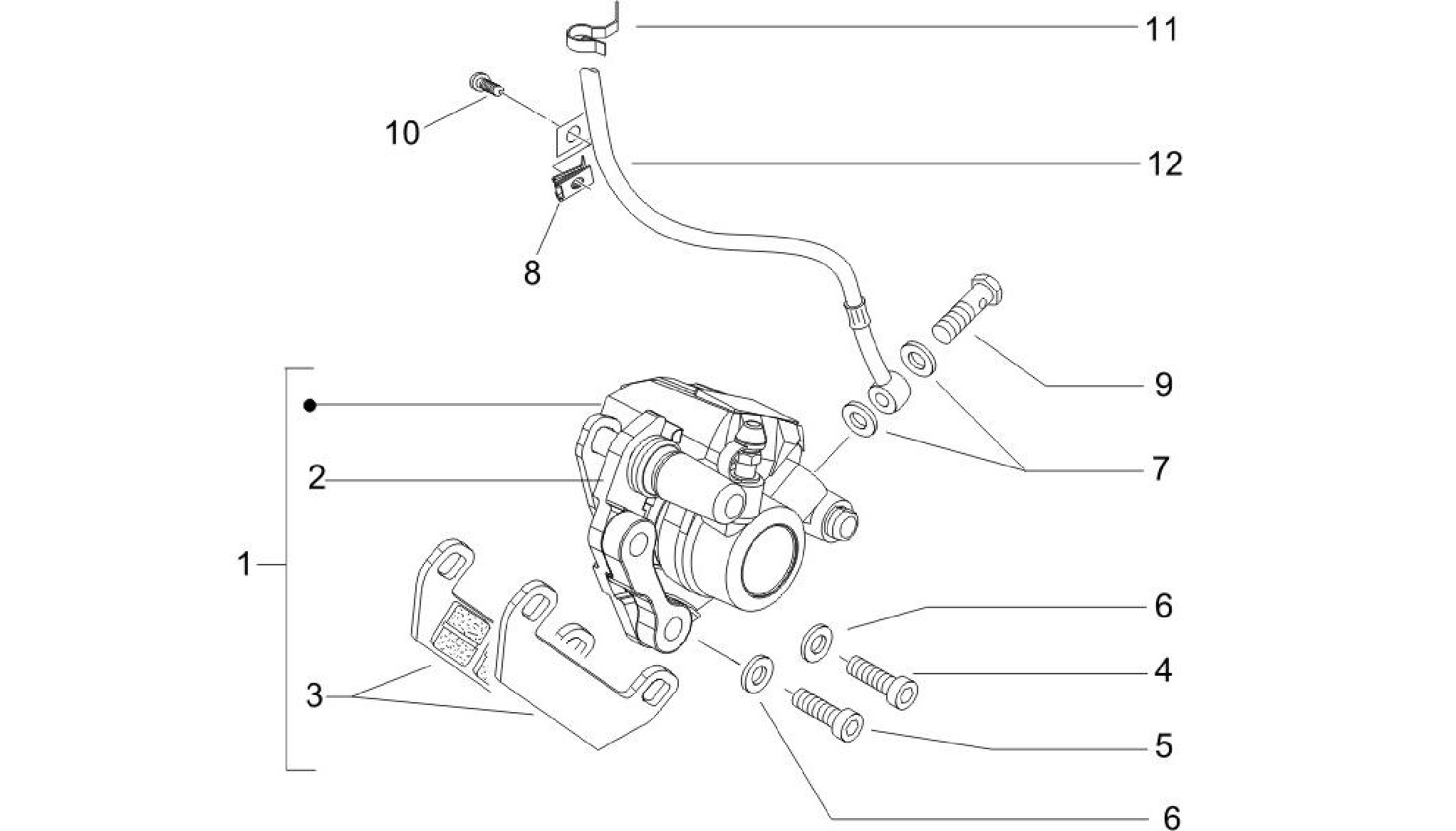 Brakes pipes - Calipers