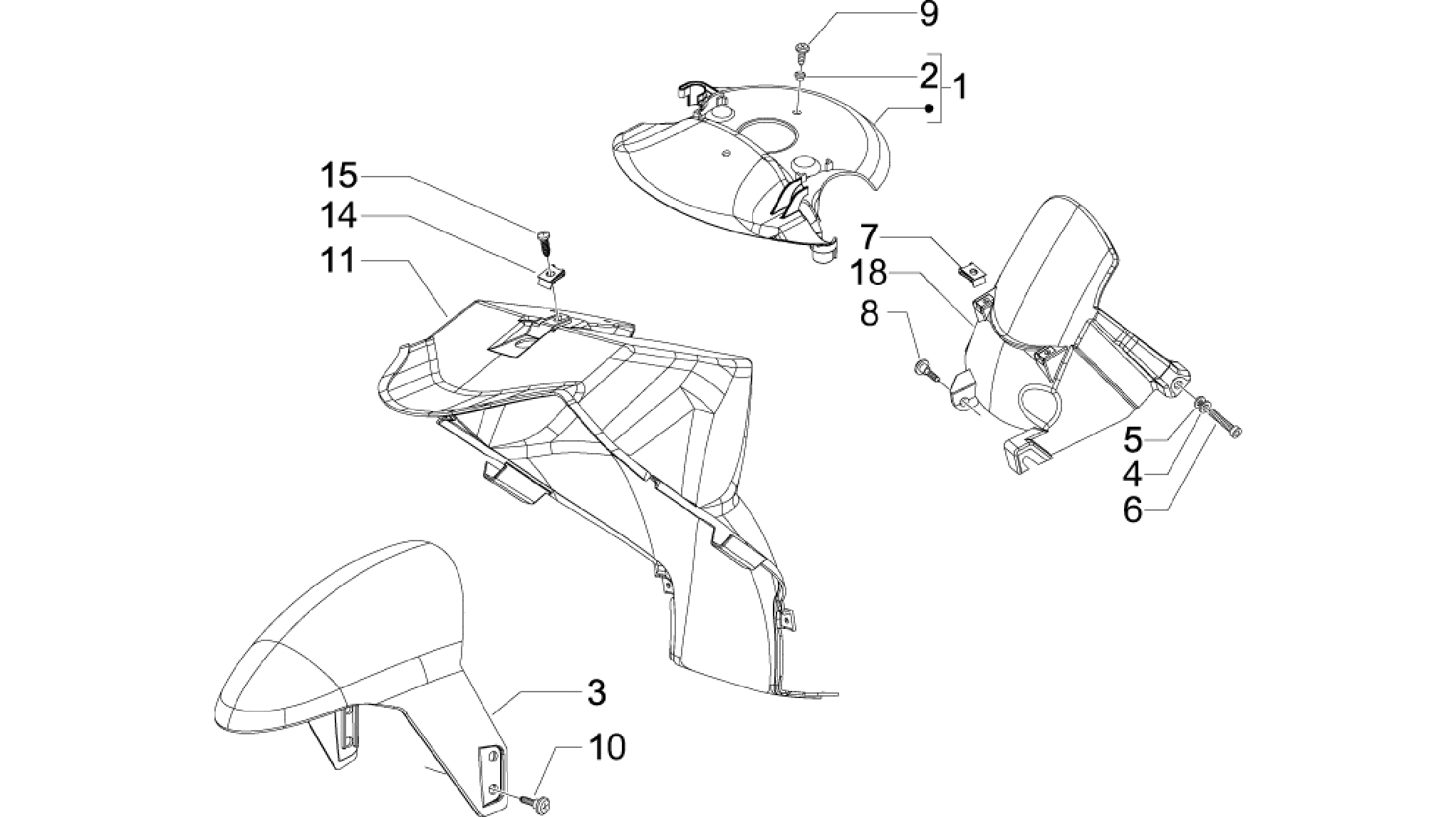 Wheel huosing - Mudguard