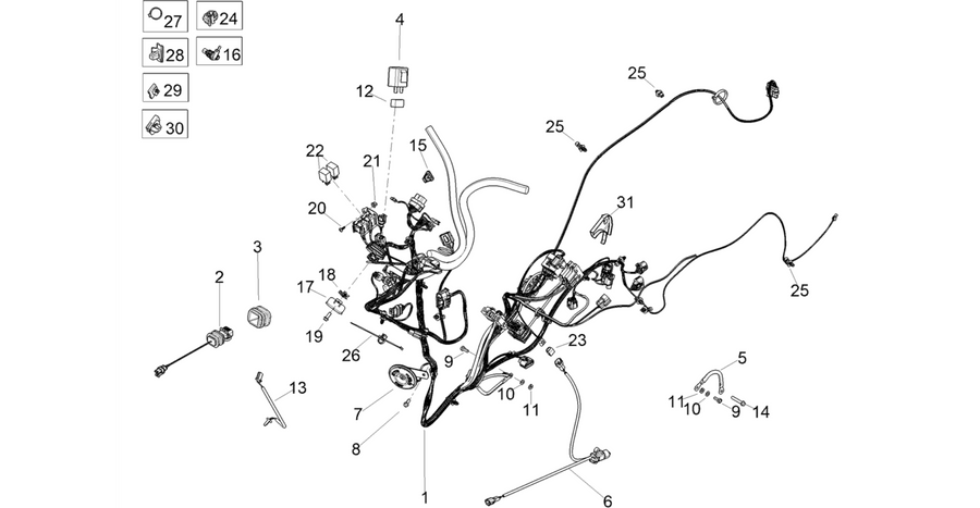 Front electrical system