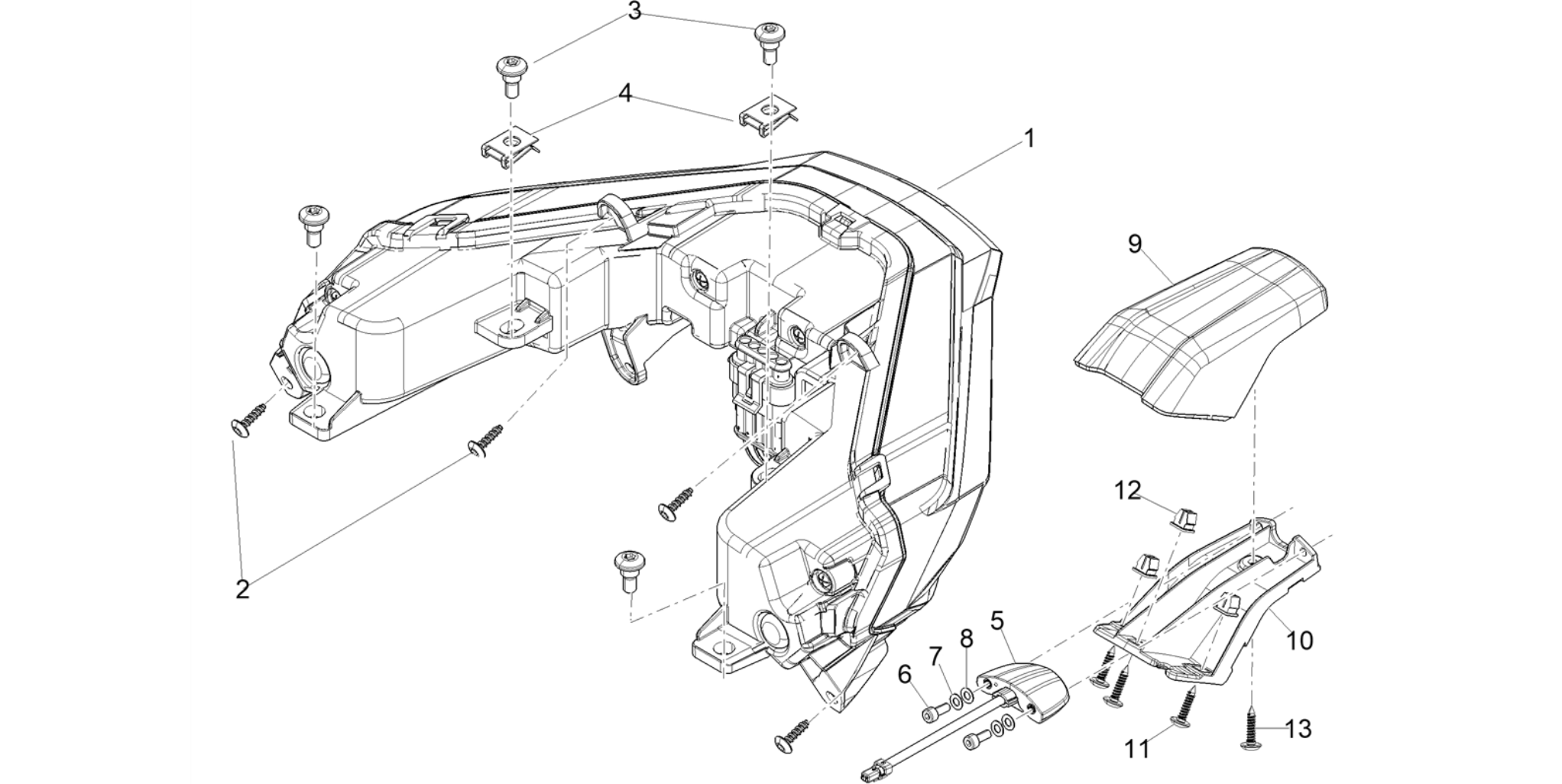 Rear headlamps - Turn signal lamps