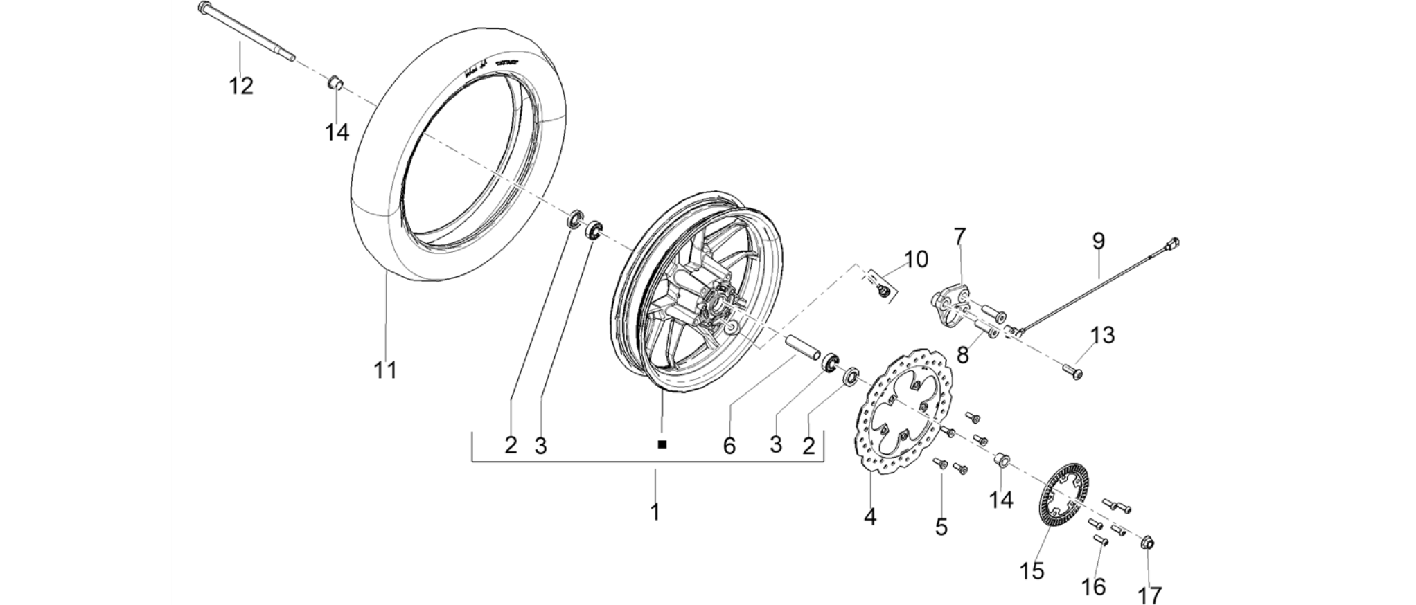 Front wheel