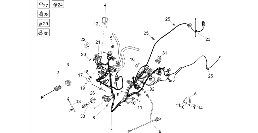 Front electrical system