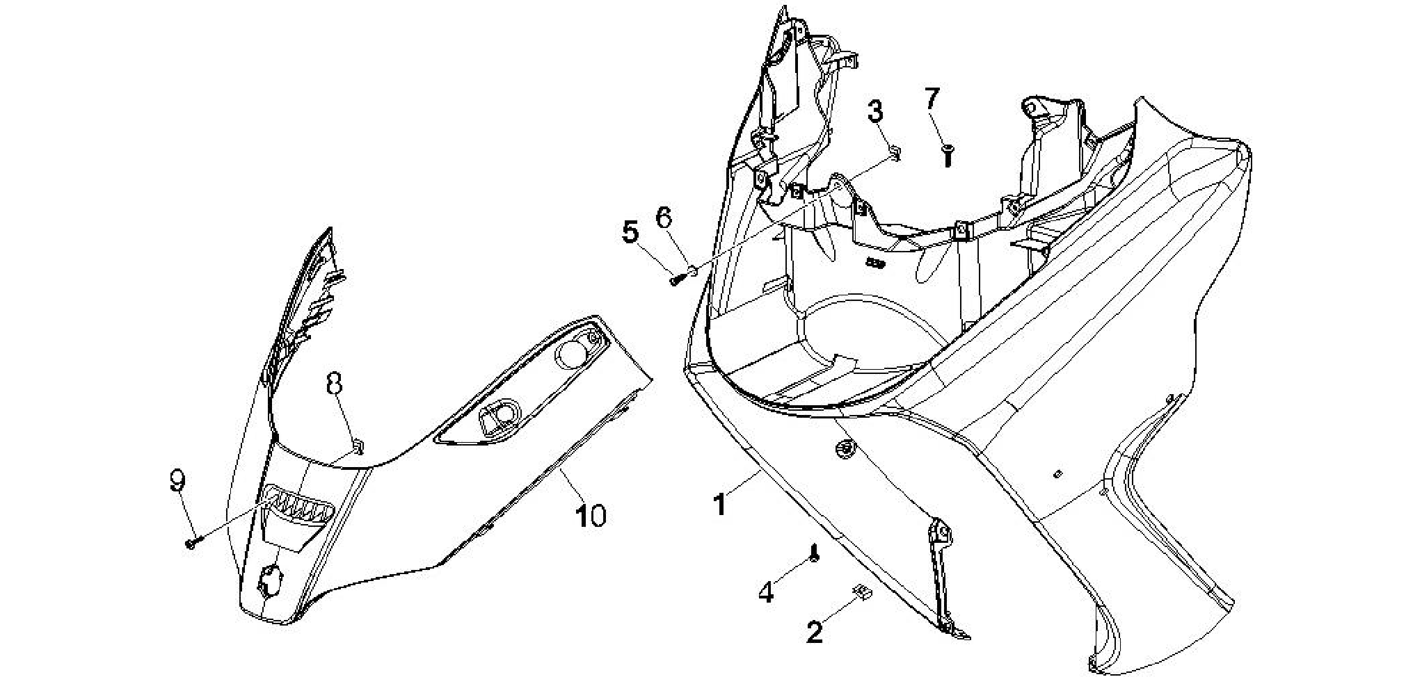 Front shield
