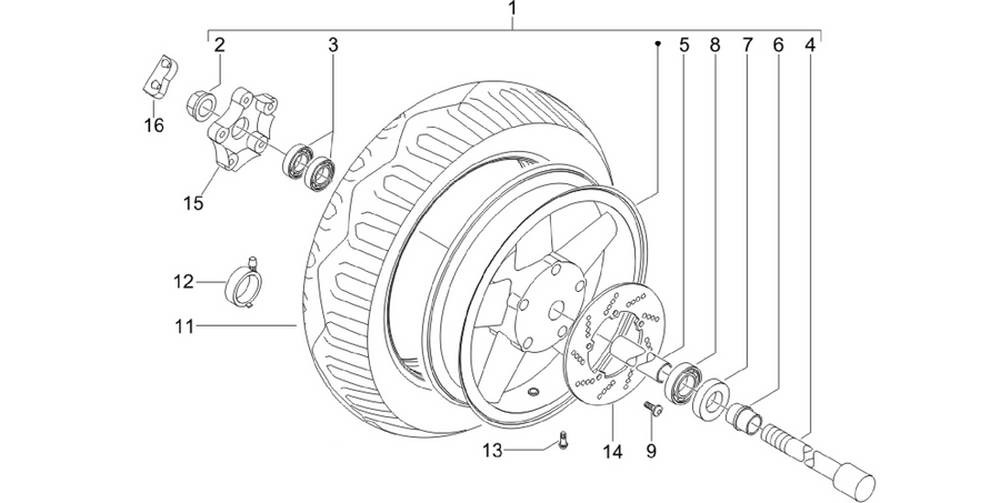 Front wheel