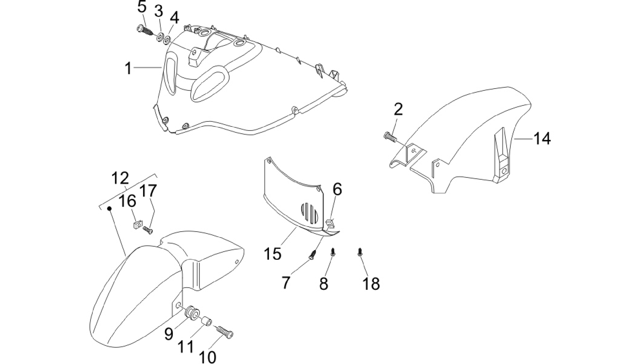 Wheel huosing - Mudguard