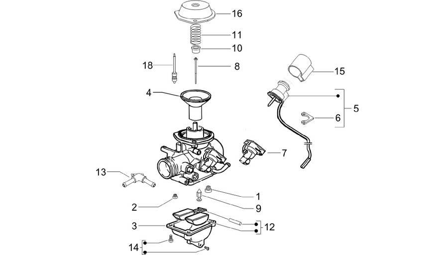 Carburetor's components
