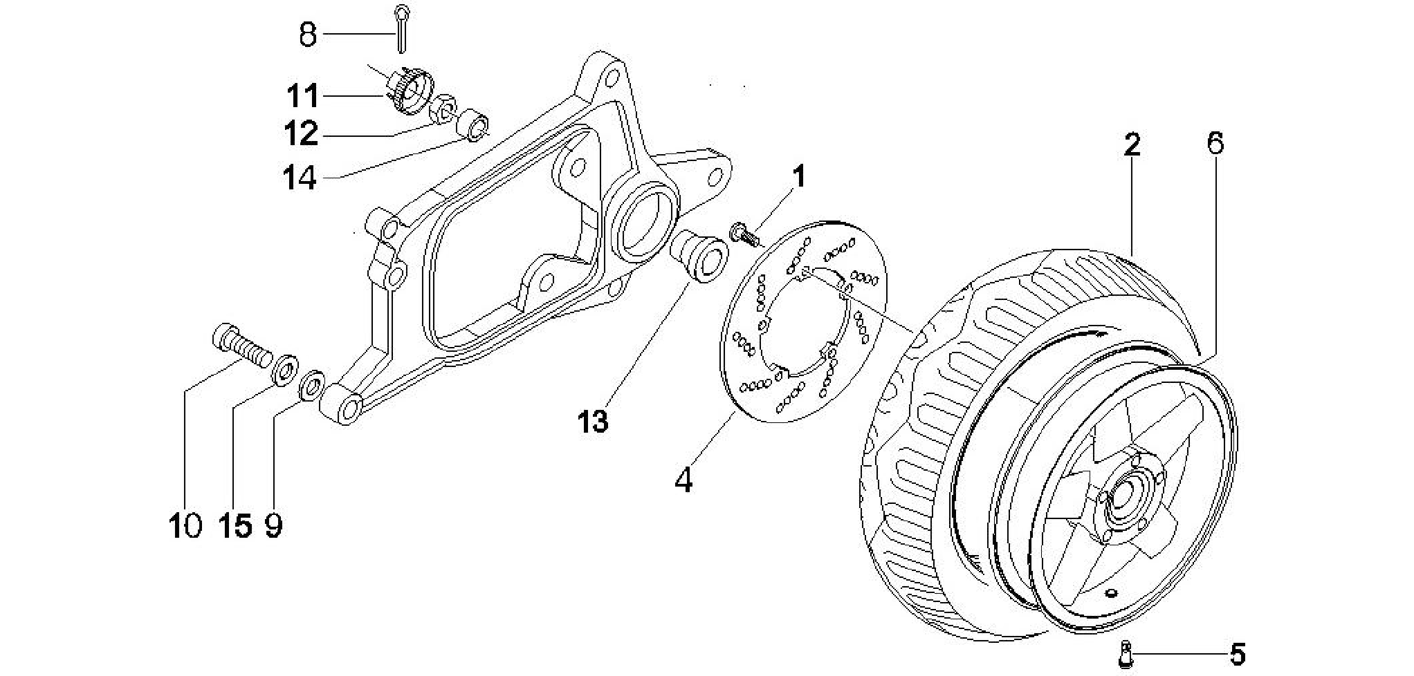 Rear wheel