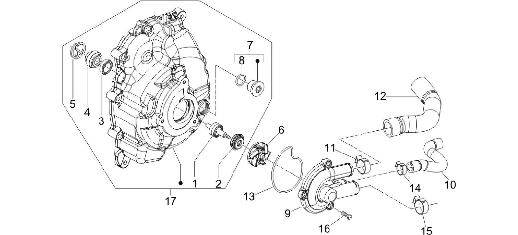 Cooler pump