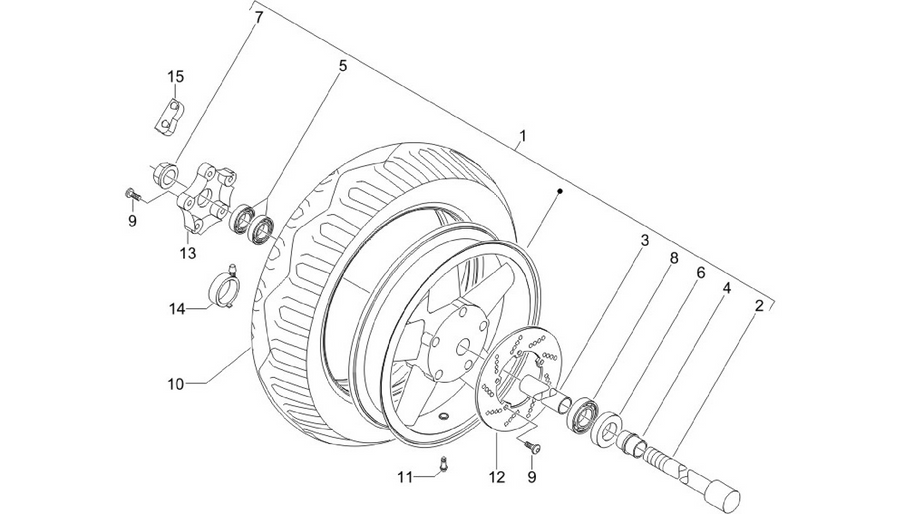 Front wheel