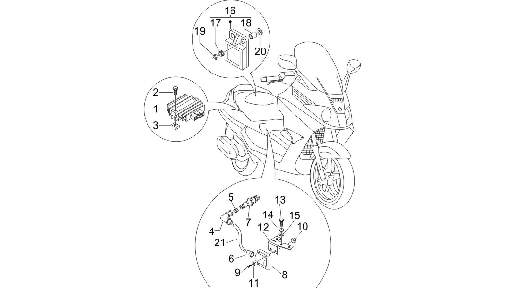 Voltage Regulators - Electronic Control Units (ecu) - H.T. Coil