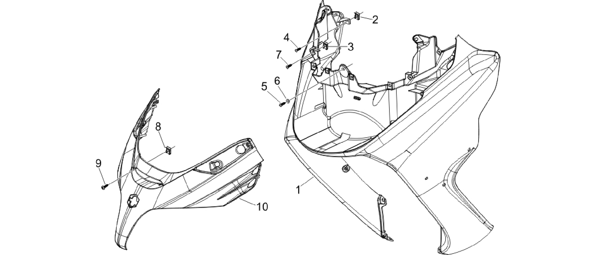 Front shield