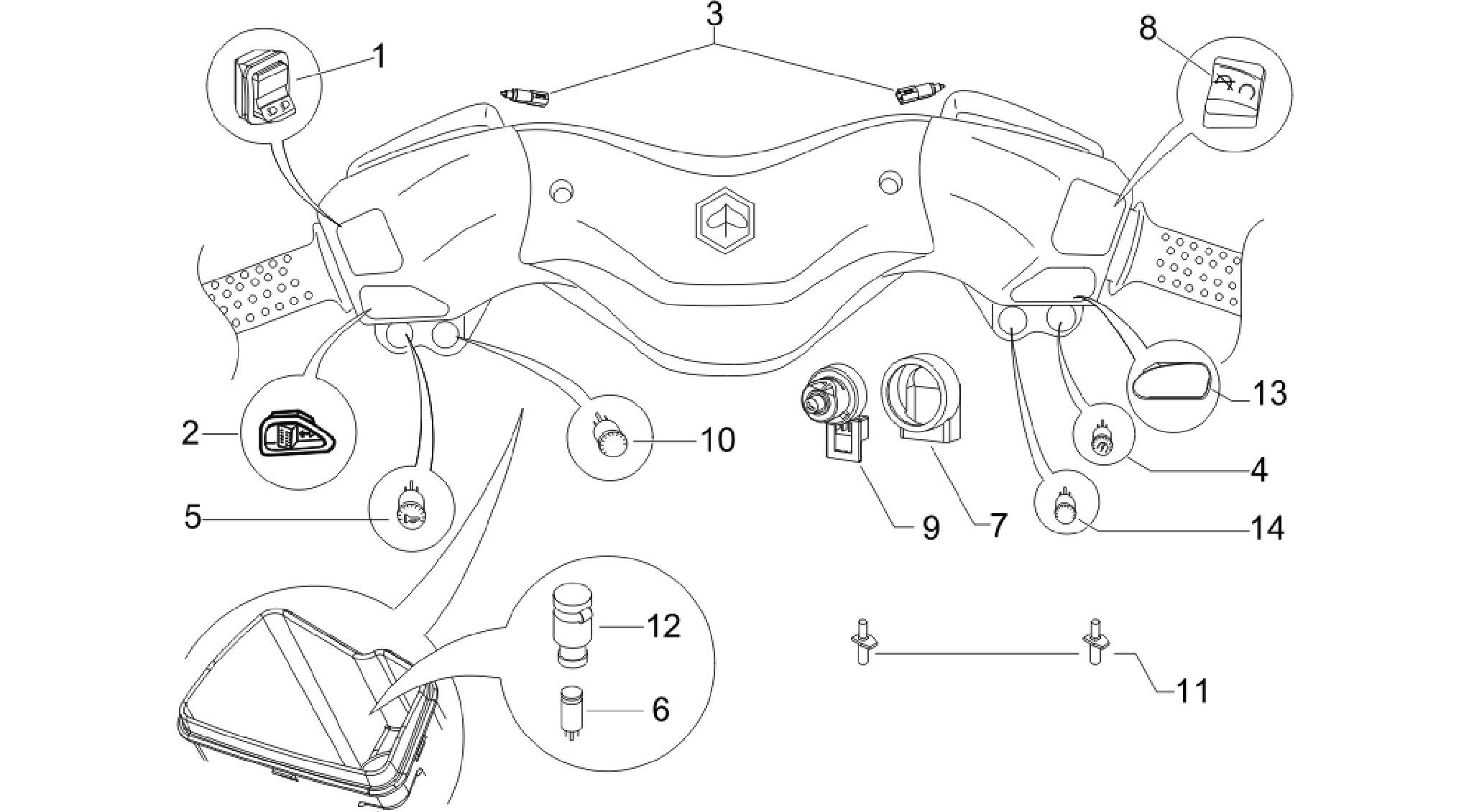 Selectors - Switches - Buttons