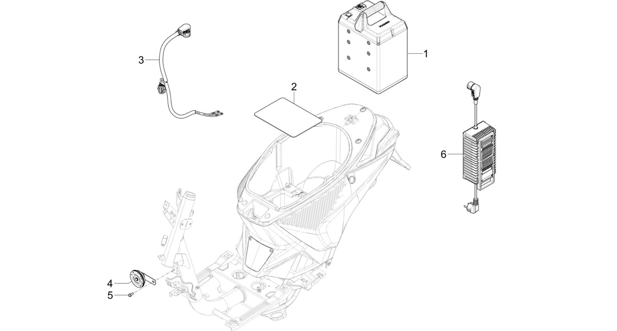 Remote control switches - Battery - Horn