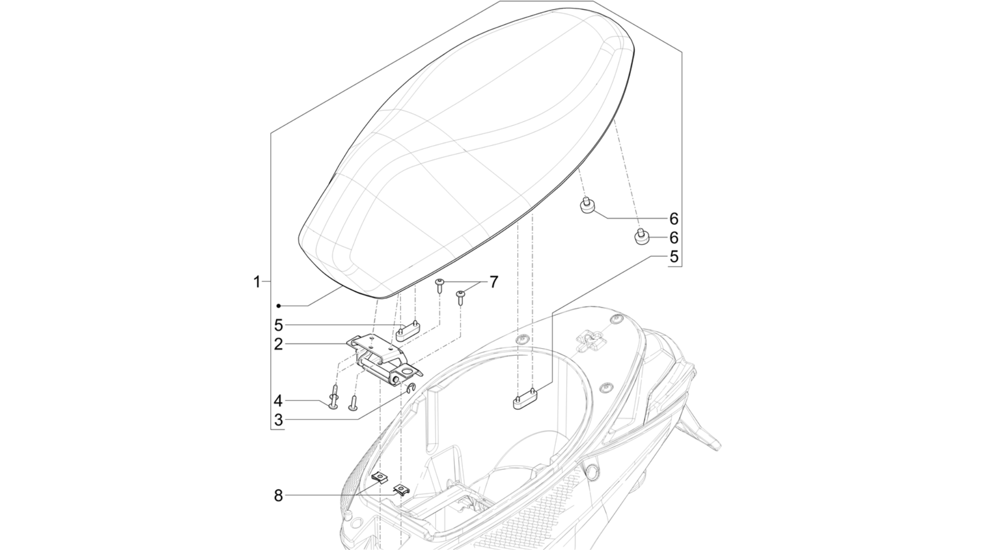 Saddle/seats