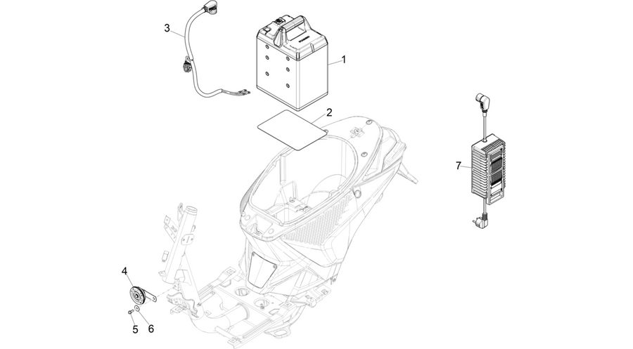 Remote control switches - Battery - Horn