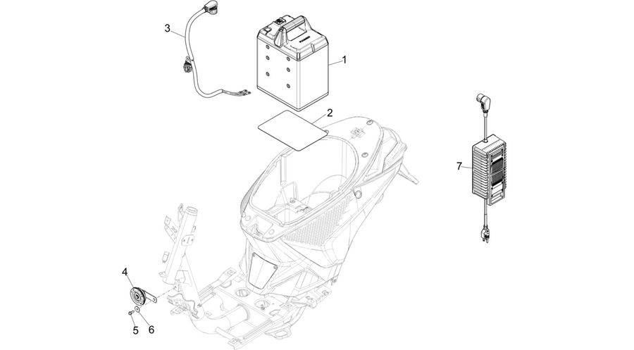 Remote control switches - Battery - Horn