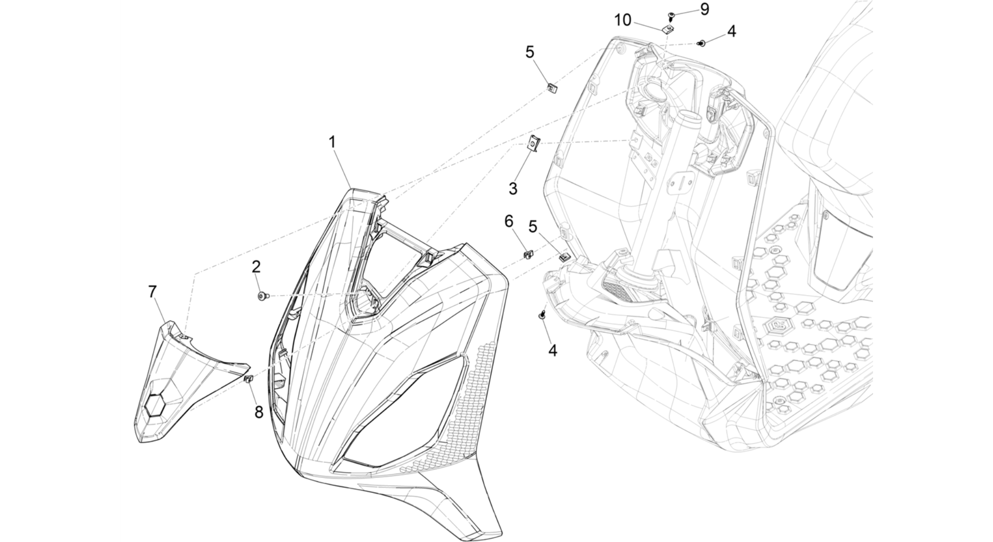 Front shield