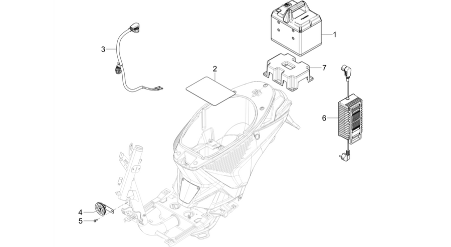 Remote control switches - Battery - Horn