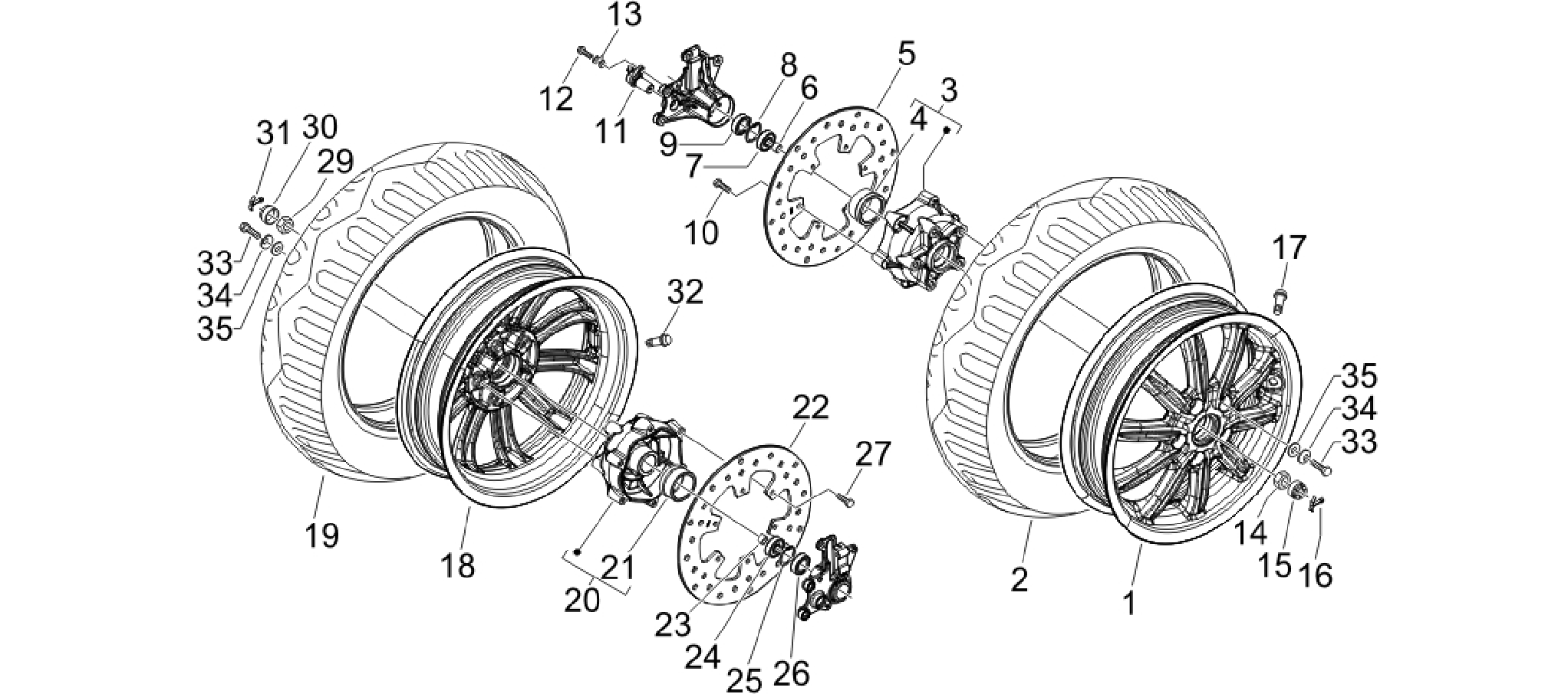 Front wheel