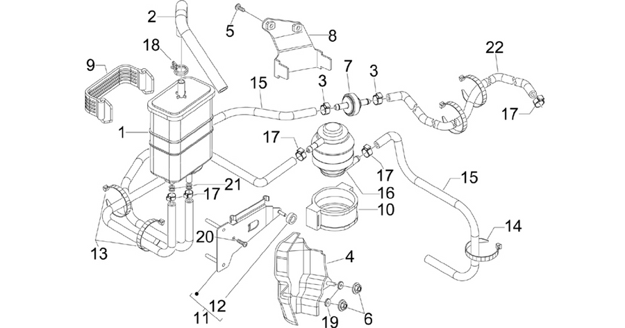 Anti-percolation system