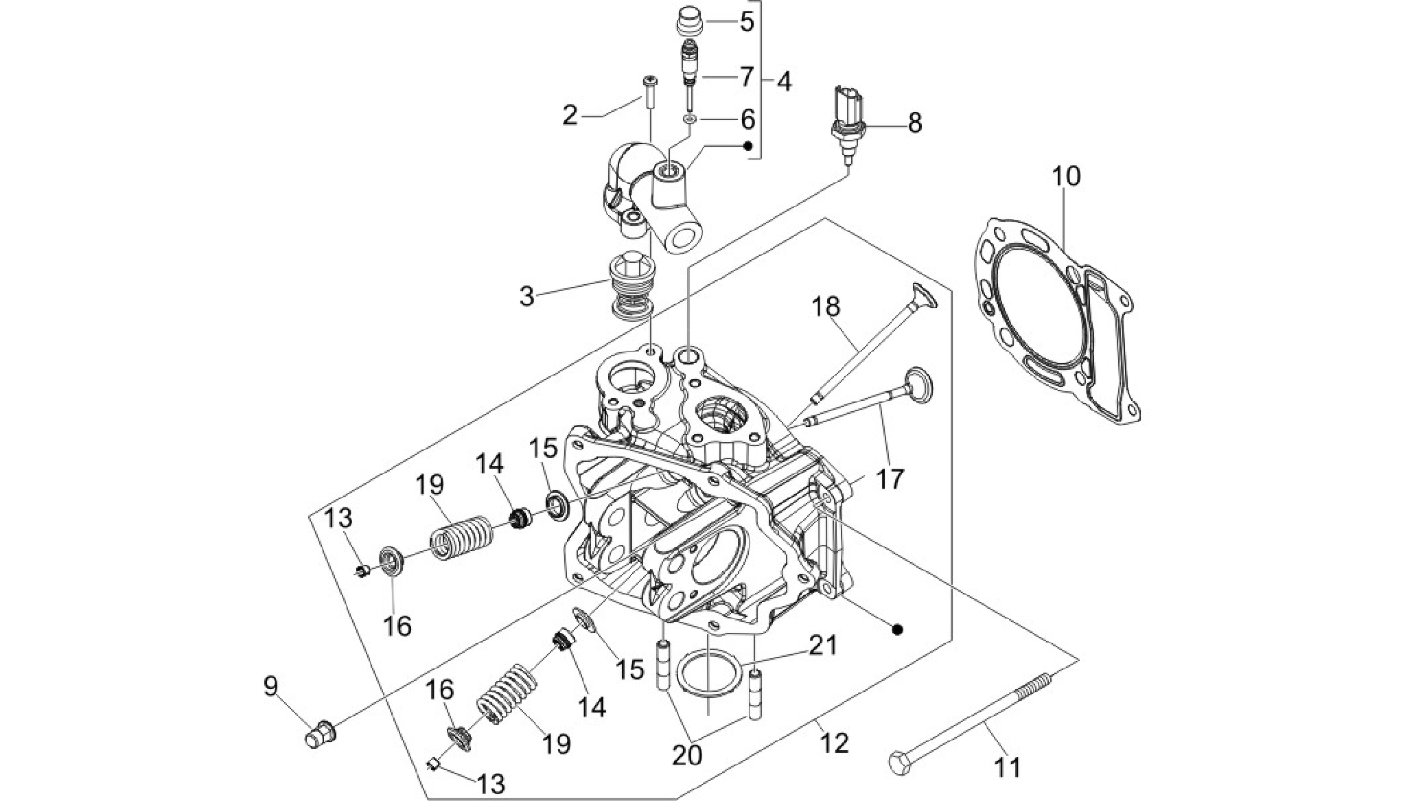 Head unit - Valve