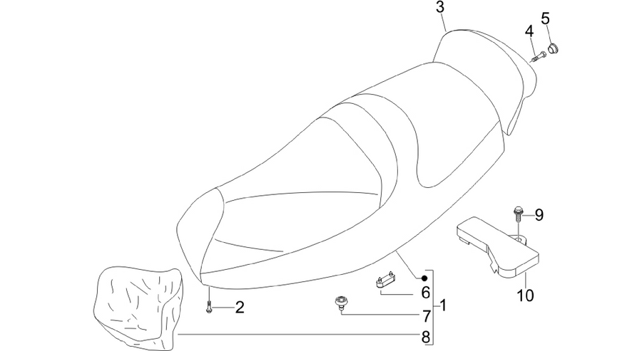 Saddle/seats