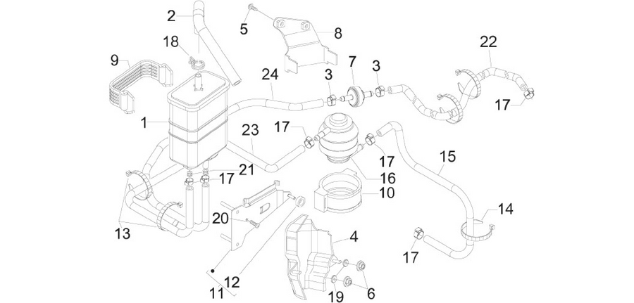 Anti-percolation system