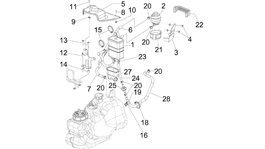 Anti-percolation system