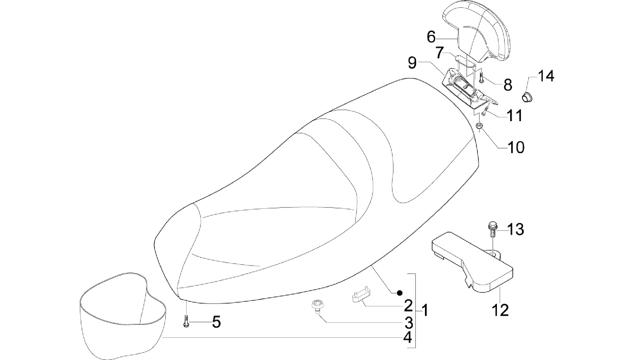 Saddle/seats