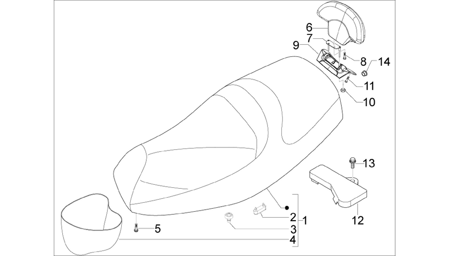 Saddle/seats