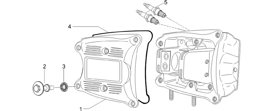 Cylinder head cover