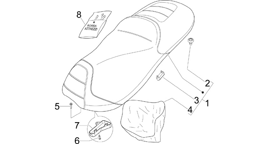 Saddle/seats