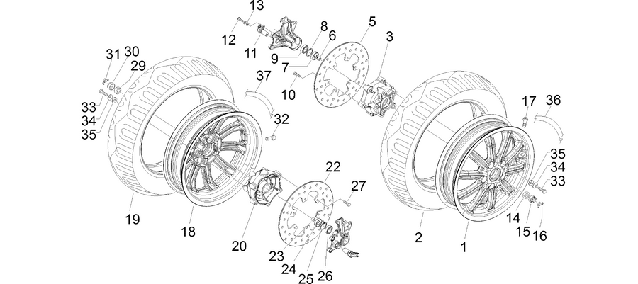 Front wheel