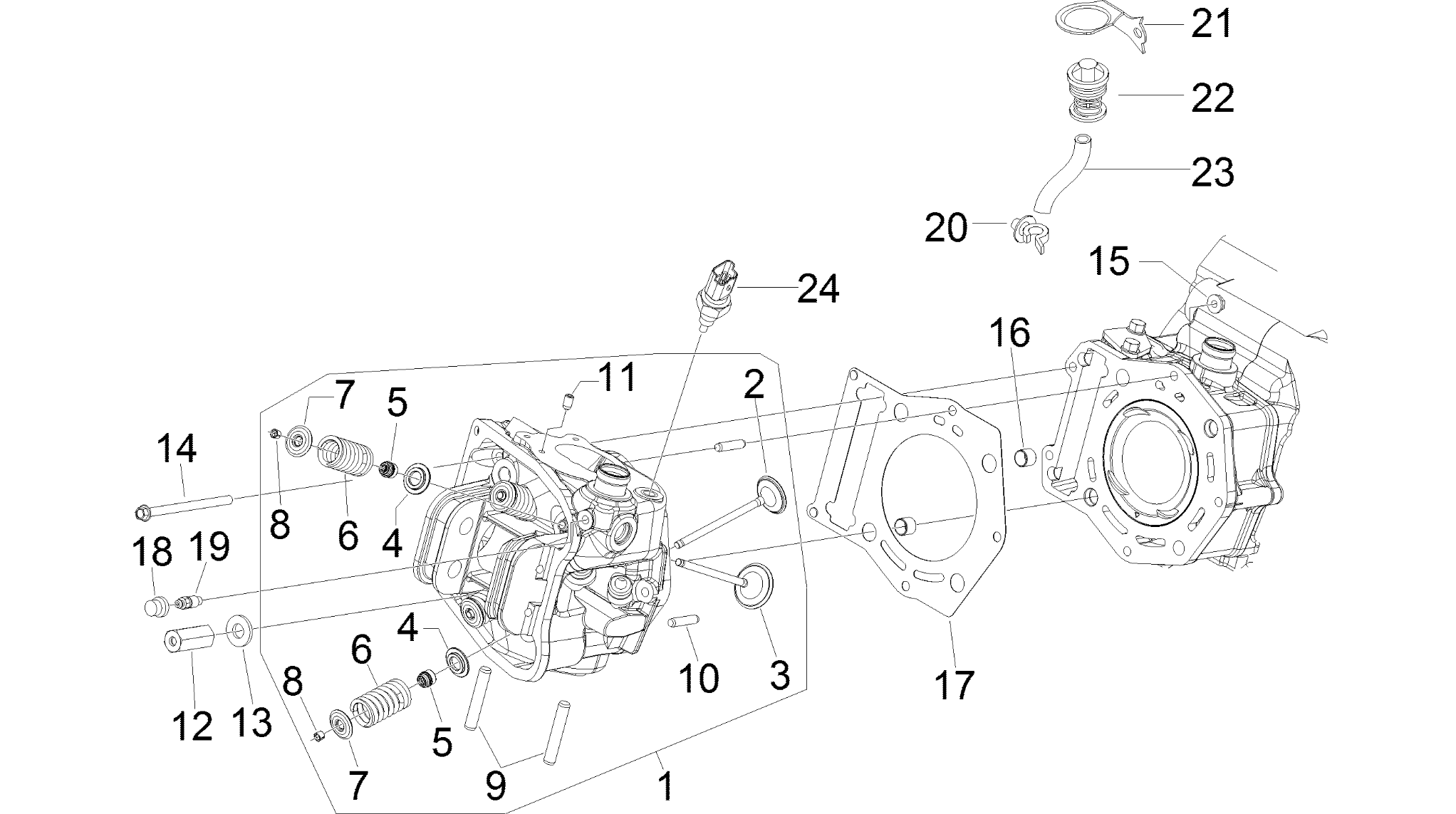 Head unit - Valve